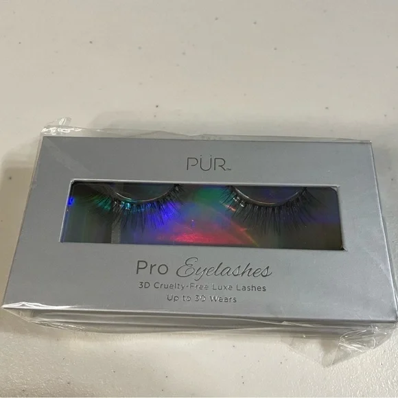 PUR Eyelashes Pro 30 Wears Gorgeous Sealed Holographic Case 📥 Eyelashes Lashes 🆕 - Picture 7 of 7
